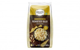 Desi Atta Roasted Suji - Roasted Rava  Pack  500 grams